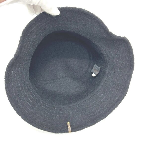 LOUIS VUITTON M76742 Bob Carry On Apparel Hat Bucket Hat Bob Hat wool Black main image 3